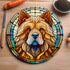 Chow Chow Glass Suncatcher Worktop Saver